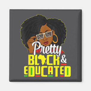 Imán Hermosa Negra Y Educada Soy La Fuerte Africana