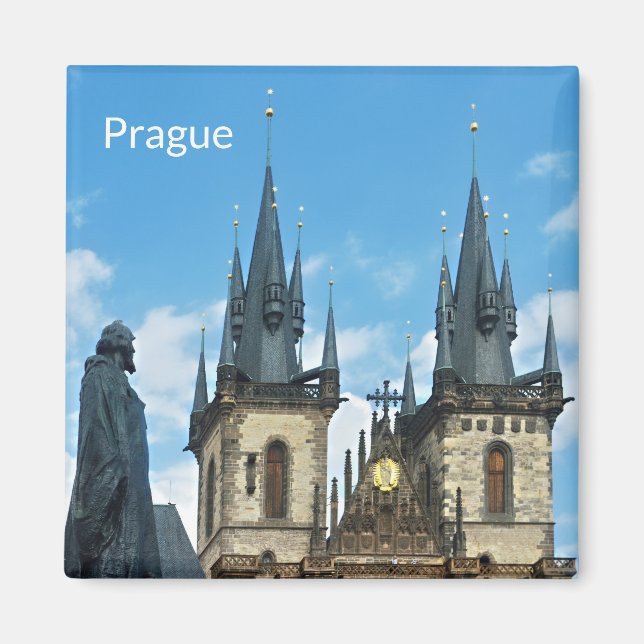 Imán Hermosa Praga - República Checa (Frente)