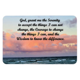 IMÁN HERMOSA SERENITY PRAYER MAGNET
