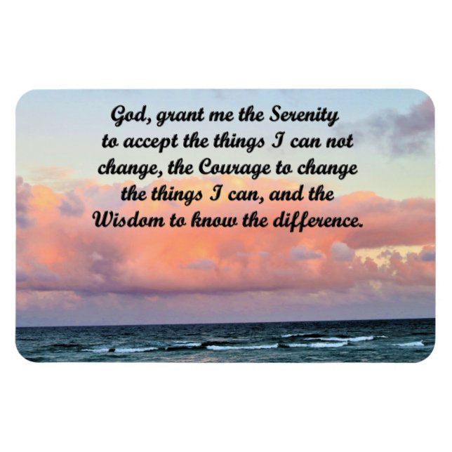 IMÁN HERMOSA SERENITY PRAYER MAGNET (Horizontal)