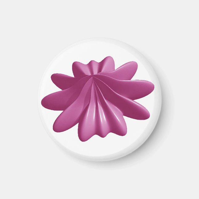 Imán Hermosa Starfish Rosa (Frente)