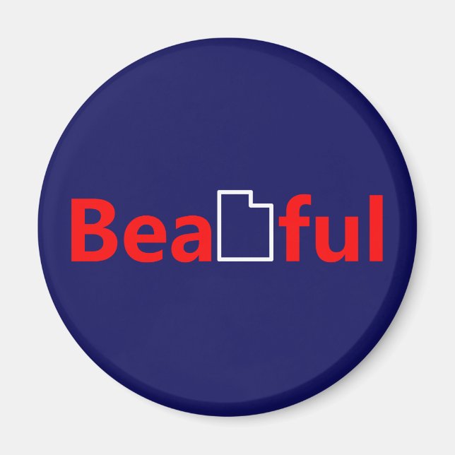 Imán Hermosa Utah (Frente)