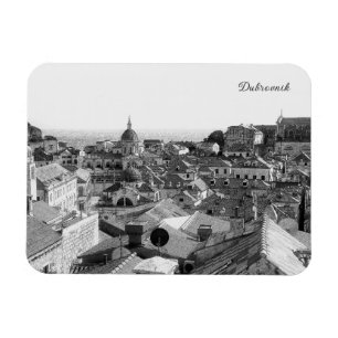 Imán Hermosa vista de Dubrovnik, Croacia