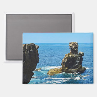 Imán Hermosas rocas en la costa atlántica de Portugal