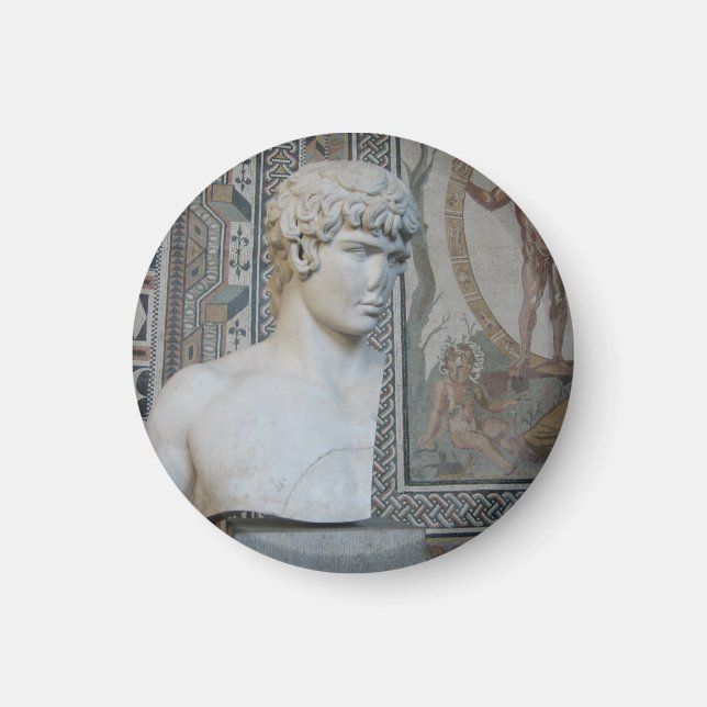 Imán Hermoso amante de Antinous Hadrian (Frente)