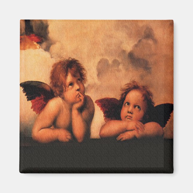Imán Hermoso Angélico Cherubs (Frente)