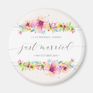 Imán Hermoso Boda recién casado  Nevera