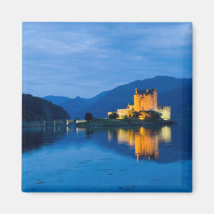 Imán Hermoso castillo Eileen Donan en Dornie occidental