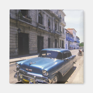 Imán Hermoso Chevrolet clásico restaurado de