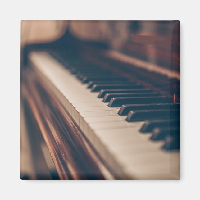 Imán Hermoso diseño de piano (Frente)