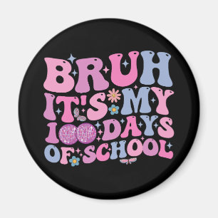 Imán Hermoso Es Mi Día 100 De Escuela Mariposa Disco