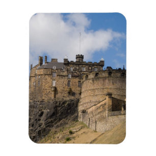 Imán Hermoso famoso gigante Castillo de Edimburgo en