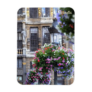 Imán Hermoso Grand Place de Bruselas, Bélgica