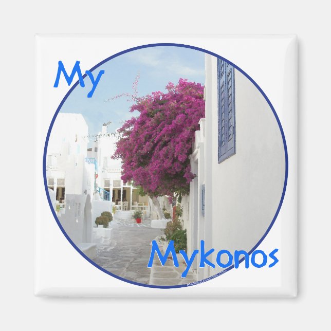 Imán Hermoso Mykonos (Frente)