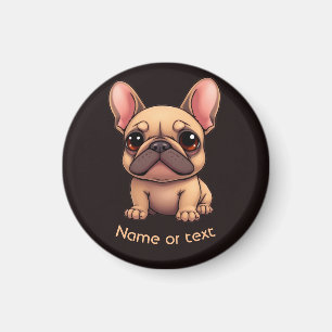 Imán Hermoso pequeño perro animal mascota Bulldog Franc
