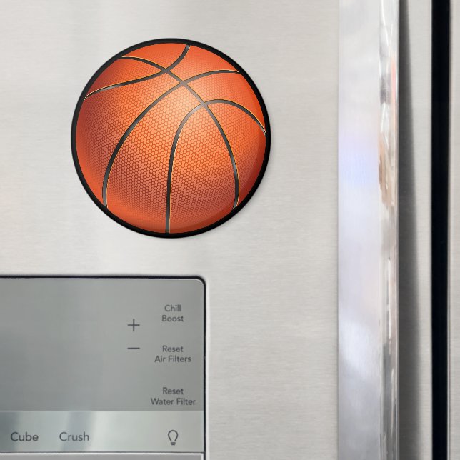 Imán Hermoso Pin de Baloncesto 3D para Jugadores (In situ (nevera))