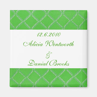 Imán Hermoso Save the Date Magnet