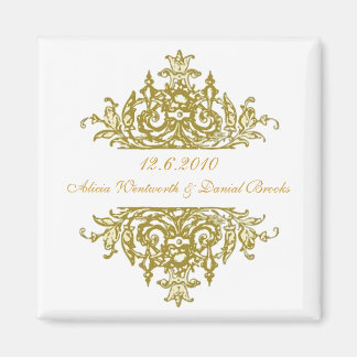 Imán Hermoso Save the Date Magnet