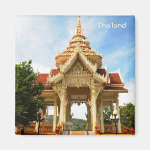 Imán Hermoso templo budista en Tailandia