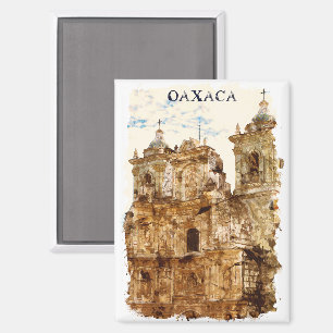 Imán Hermoso Templo de Santo Domingo en Oaxaca México