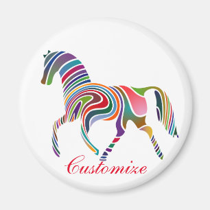 Imán Hermoso Thunder_Cove color arcoiris
