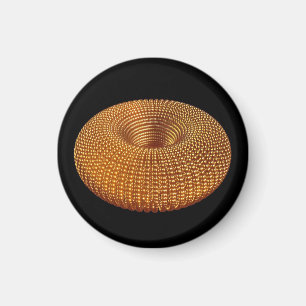 Imán Hermoso Toro Dorado