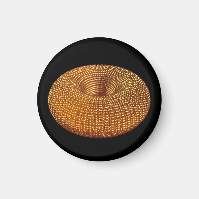 Imán Hermoso Toro Dorado (Frente)