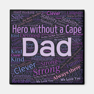 Imán Hero Dad