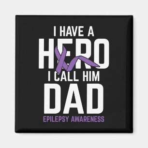 Imán Hero Dad Epilepsia Epilepsia Epilepsia Awareness E