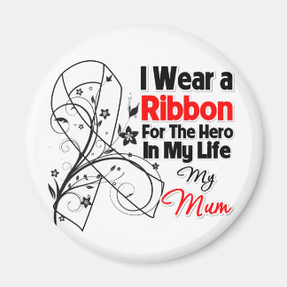 Imán Héroe de la mamá en el cáncer de pulmón de mi vida