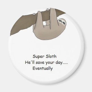 Imán Héroe de Super Sloth