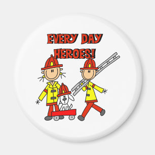 Imán Héroes Bomberos