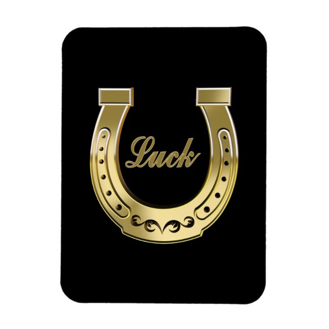 Imán Herradura dorada (Vertical)