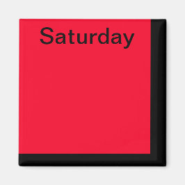 Imán Herramienta Visual del calendario del magnate del