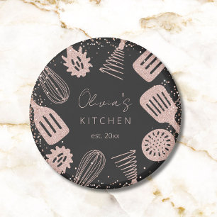 Imán Herramientas de Cocina Personalizadas con Brillo d