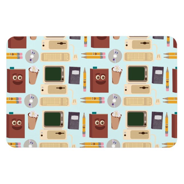 Imán Herramientas de escritura de Personalizado mate De (Horizontal)