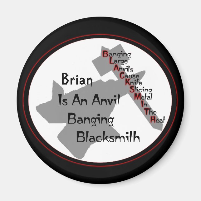 Imán Herrero personalizado (Frente)