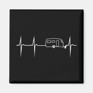 Imán herzschlag camping wohnwagen