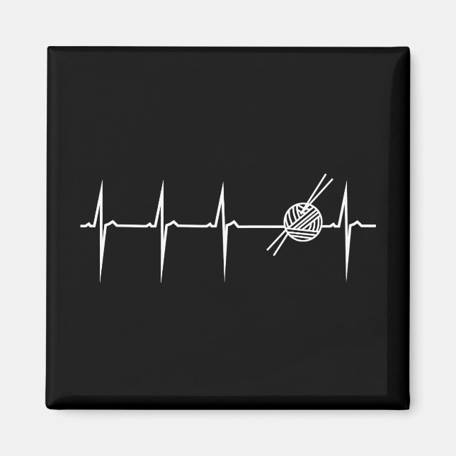 Imán herzschlag tricotan (Frente)