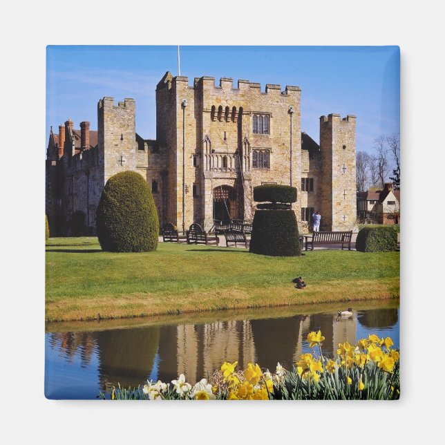 Imán Hever Castle, flores de Kent (Frente)