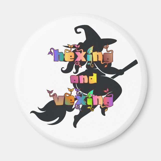 Imán HEXING AND VEXING for the Plus Size Pagan (Frente)