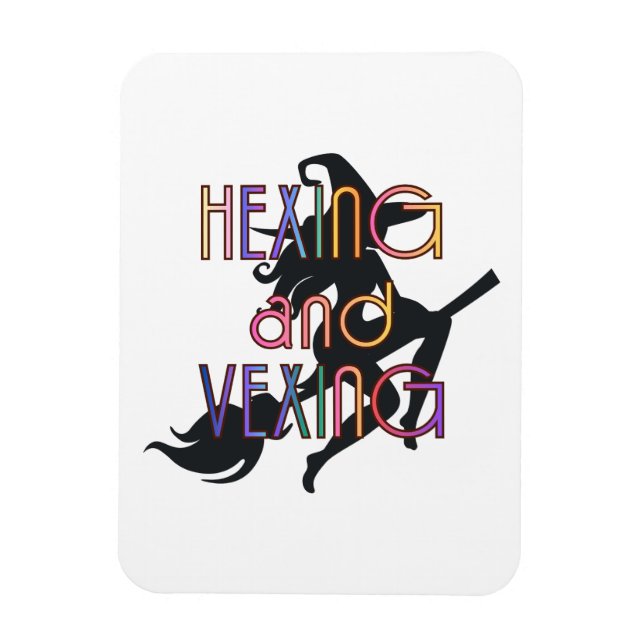 Imán HEXING AND VEXING Witchcore Design (Vertical)