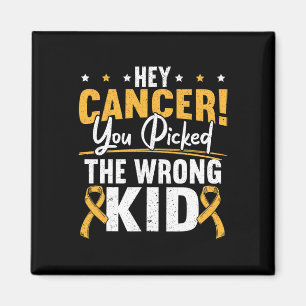 Imán Hey Cáncer Que Has Recogido El Cáncer Infantil Equ