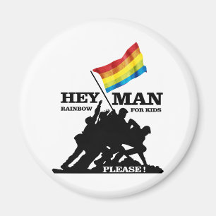 IMÁN HEY, MAN... RAINBOW FOR KIDS