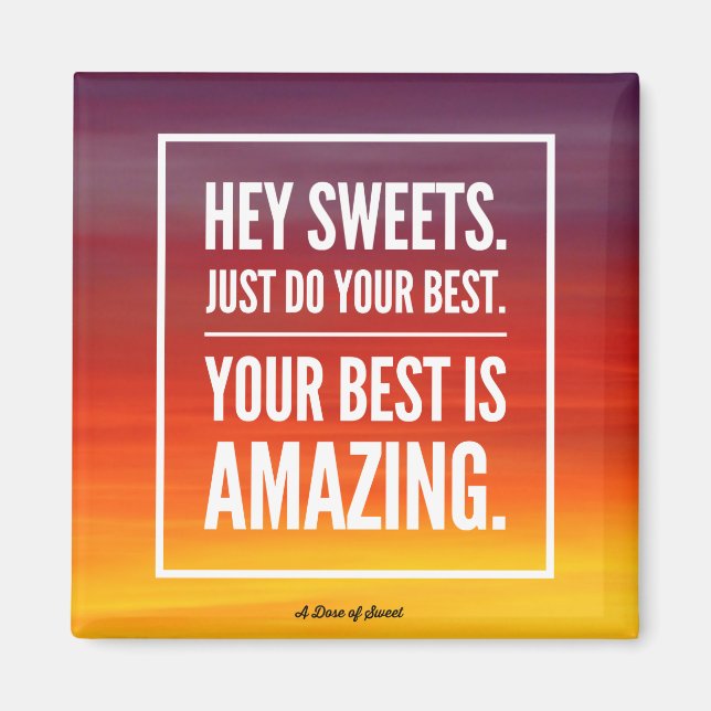 Imán Hey Sweets Magnet (Frente)