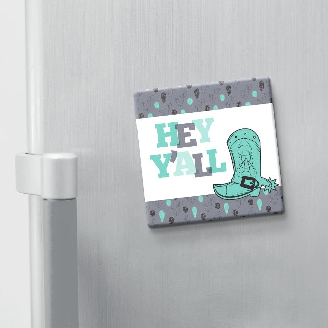 Imán Hey Y'All - Texas (Subido por el creador)