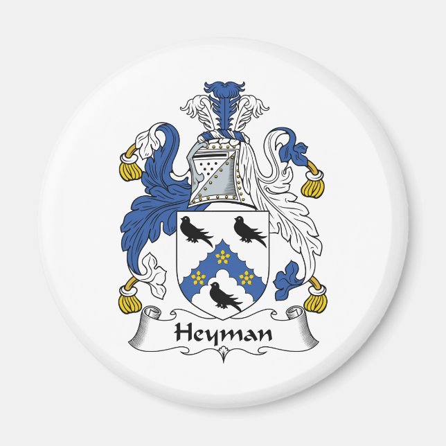 Imán Heyman Family Crest (Frente)