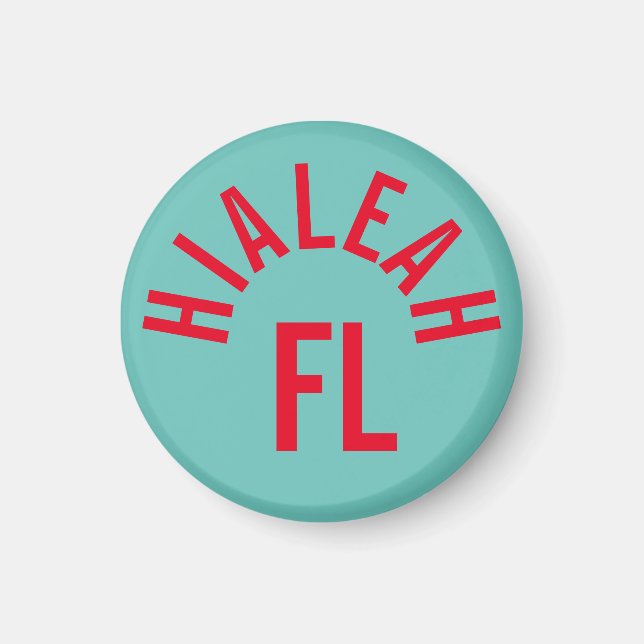 Imán Hialeah, Florida (Frente)
