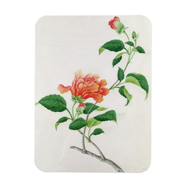 Imán Hibiscus (Vertical)
