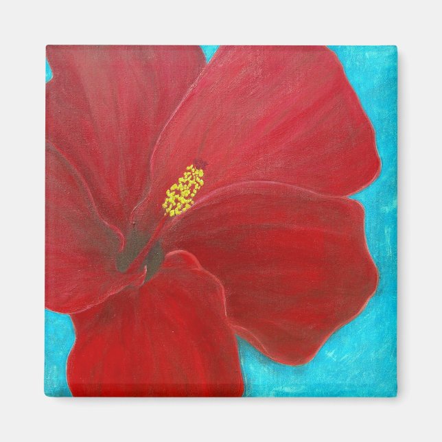 Imán Hibiscus (Frente)